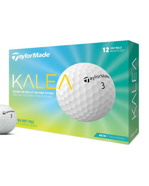 TaylorMade Kalea White Personalized Golf Balls