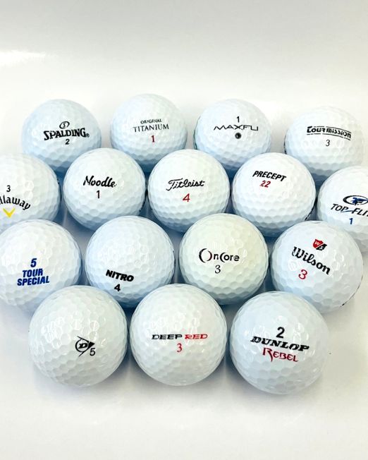 Recycled White Photo Golf Balls